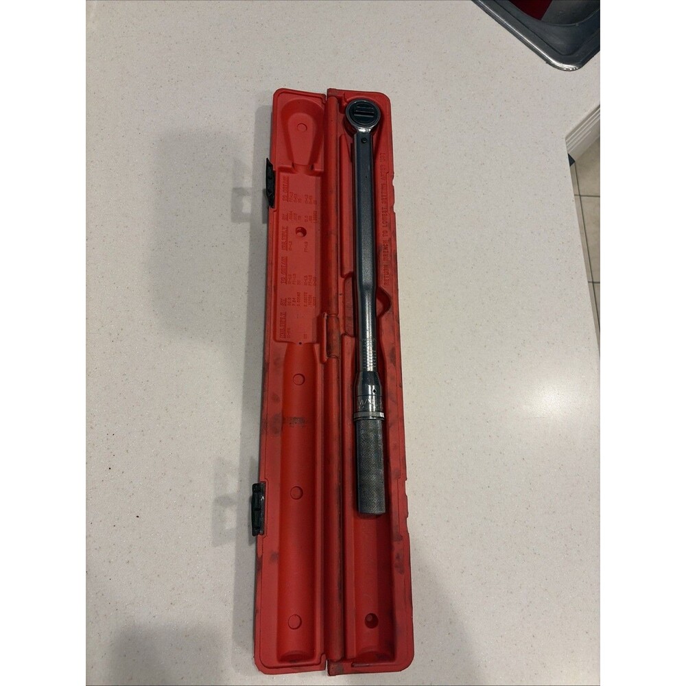 Matco Tools T150FR 1/2" TORQUE WRENCH with Case